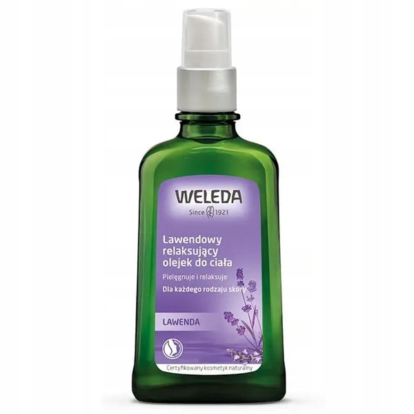 Weleda, levandulový relaxační tělový olej, 100 ml