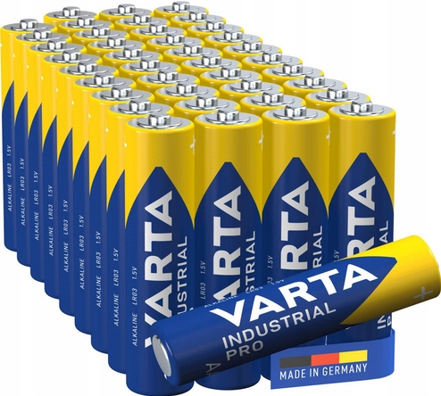 

40x Baterie Varta Industrial LR3 R3 Aaa