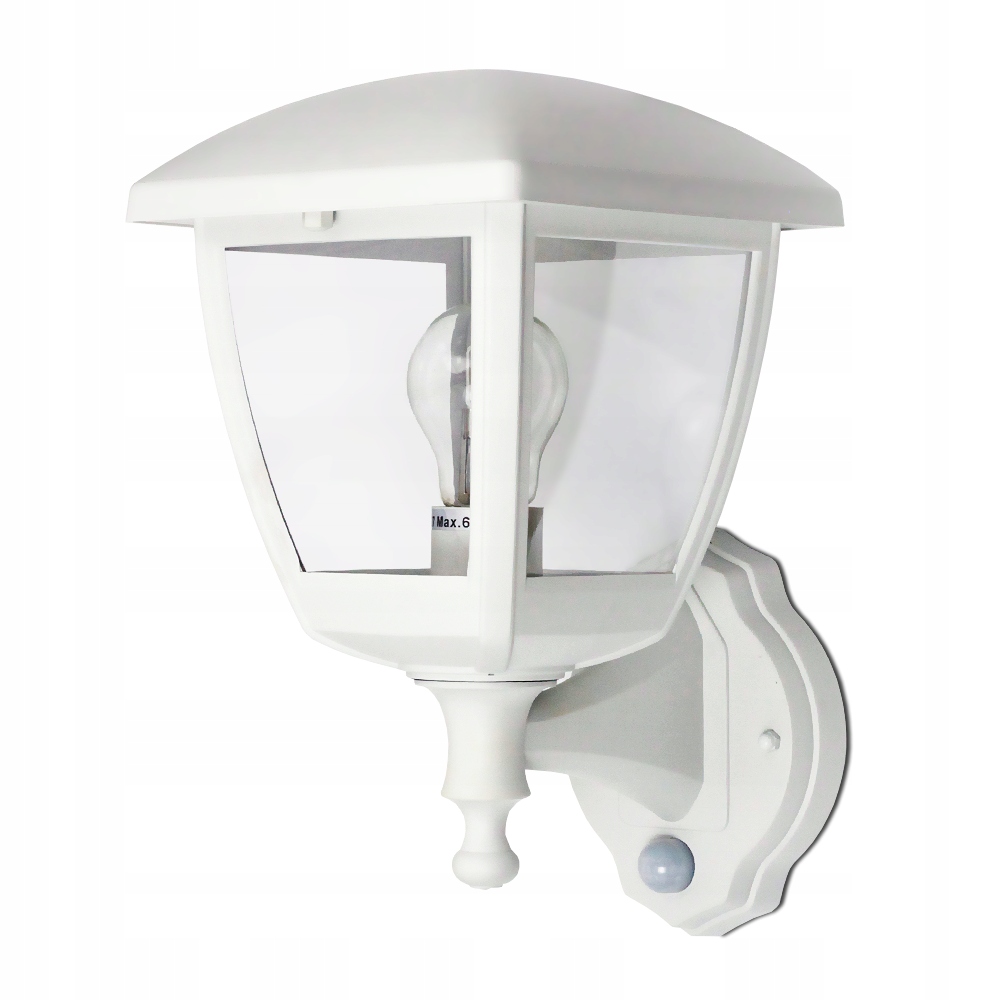 

Lampa Ogrodowa Zewnętrzna Z Czujnikiem Ruchu E27