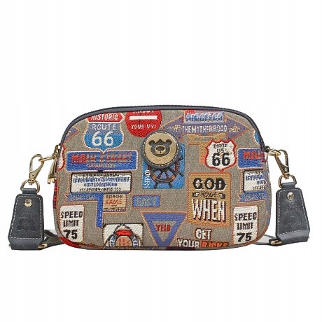 Dámská Elegantní Kabelka Přes Rameno Henney Bear