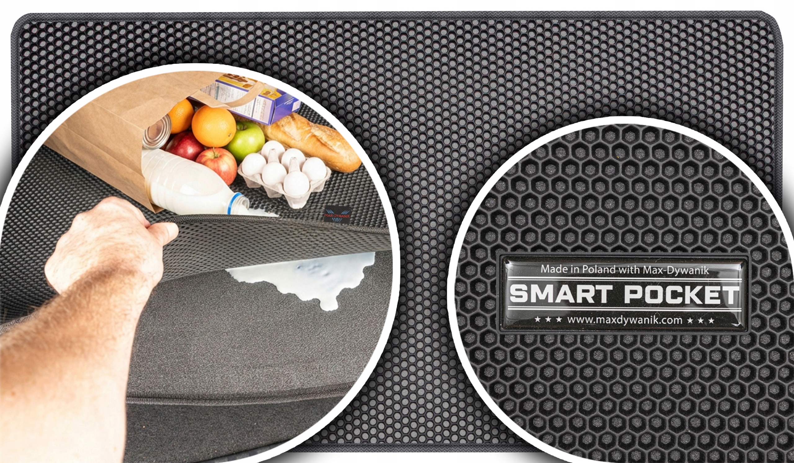 Vw Sharan II Minivan 7os 2010-2022 Vložka do zavazadlového prostoru Eva Smart Pocket