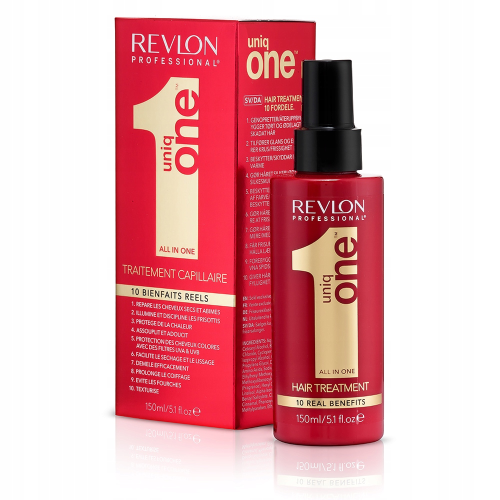 REVLON UNIQ ONE ODŻYWKA MASKA W SPRAYU 10W1 ODŻYWIENIE WŁOSÓW 150 ML