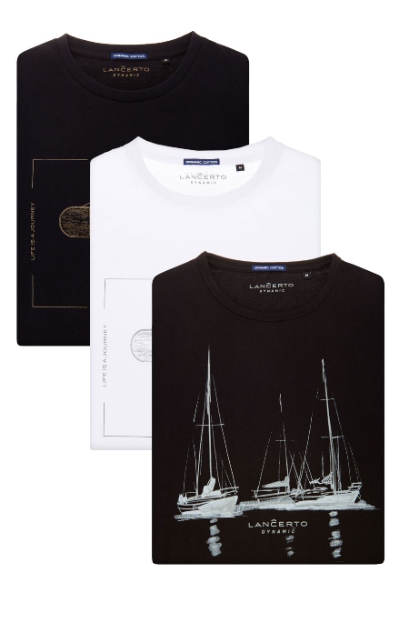 

Zestaw Koszulek T-shirt 3-Pak Lancerto XXL