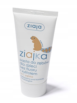 

Ziajka pasta do zębów bez fluoru z xylitolem 50ml
