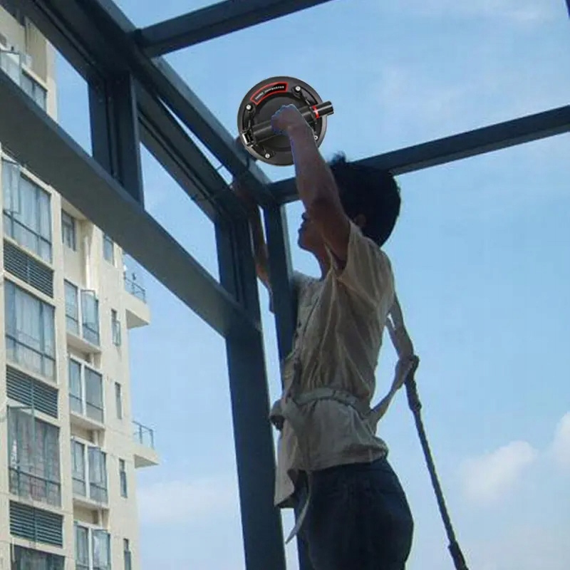 XPA02 8 Uchwyt przyssawka do szyb glazury płytek gresu manometrem 140kg Marka inna