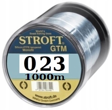 Żyłka Stroft Gtm 0,23 mm 1000m moc 5,40 kg