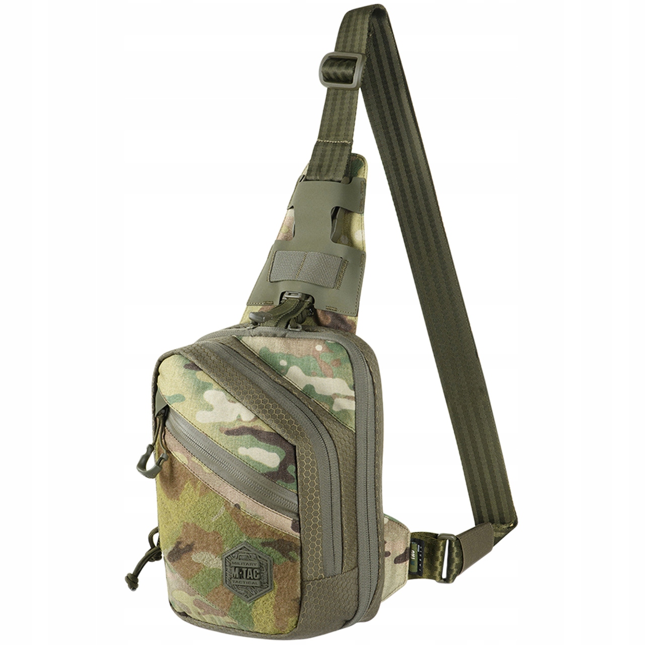 Taška Elite Hex Sling Pistol Se Suchým Zipem M-tac Multicam/ranger Green