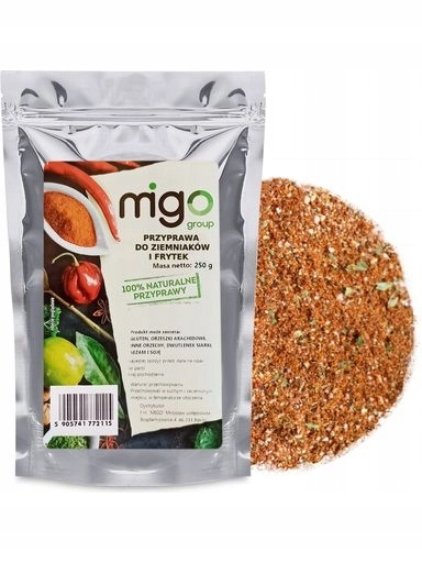 8 x MIGOgroup, Koření na brambory a hranolky (250 g) – MIGOgroup