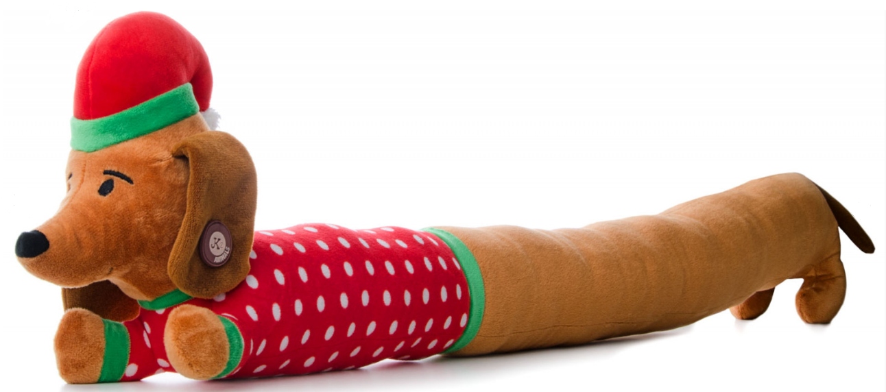 

Pluszowy jamnik X-Mas 96cm świąteczna zabawka Jk