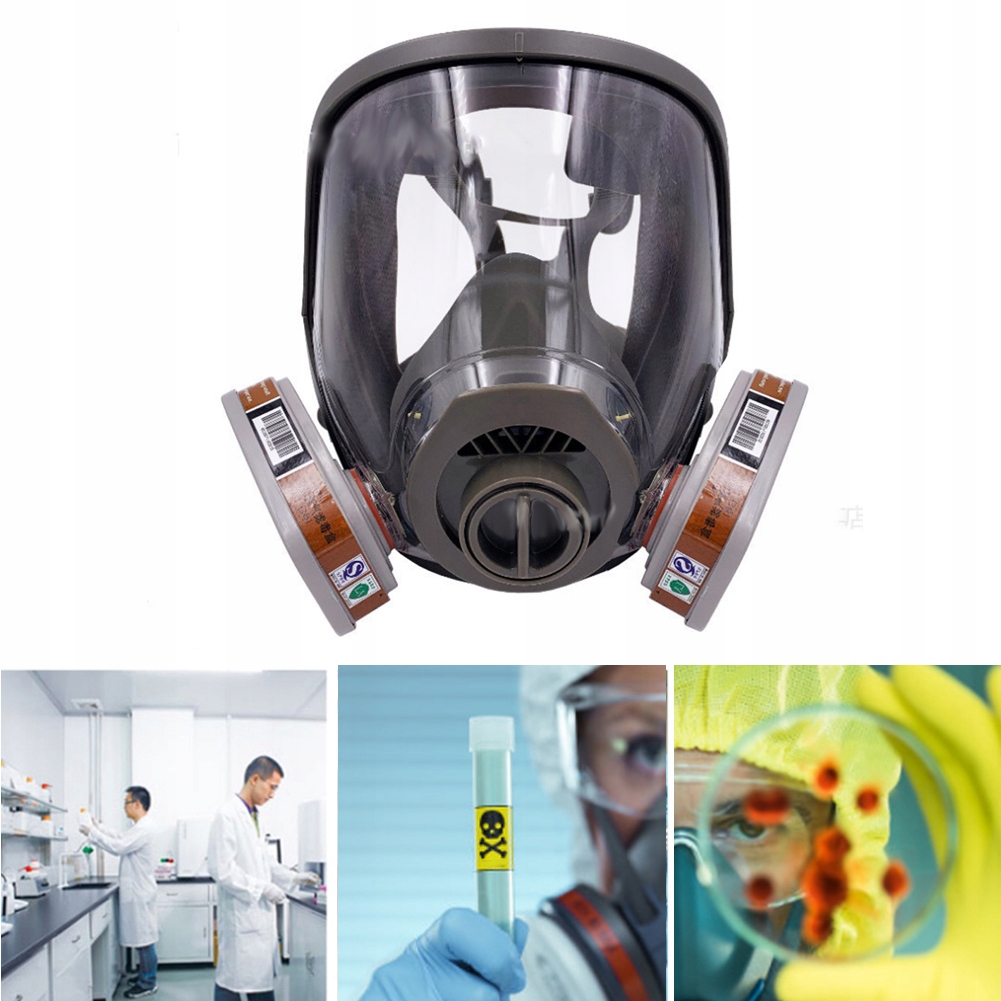 MASKA PRZECIWGAZOWA GAZOWA GOGLE OCHRONNE+ FILTR Liczba sztuk 1 szt.