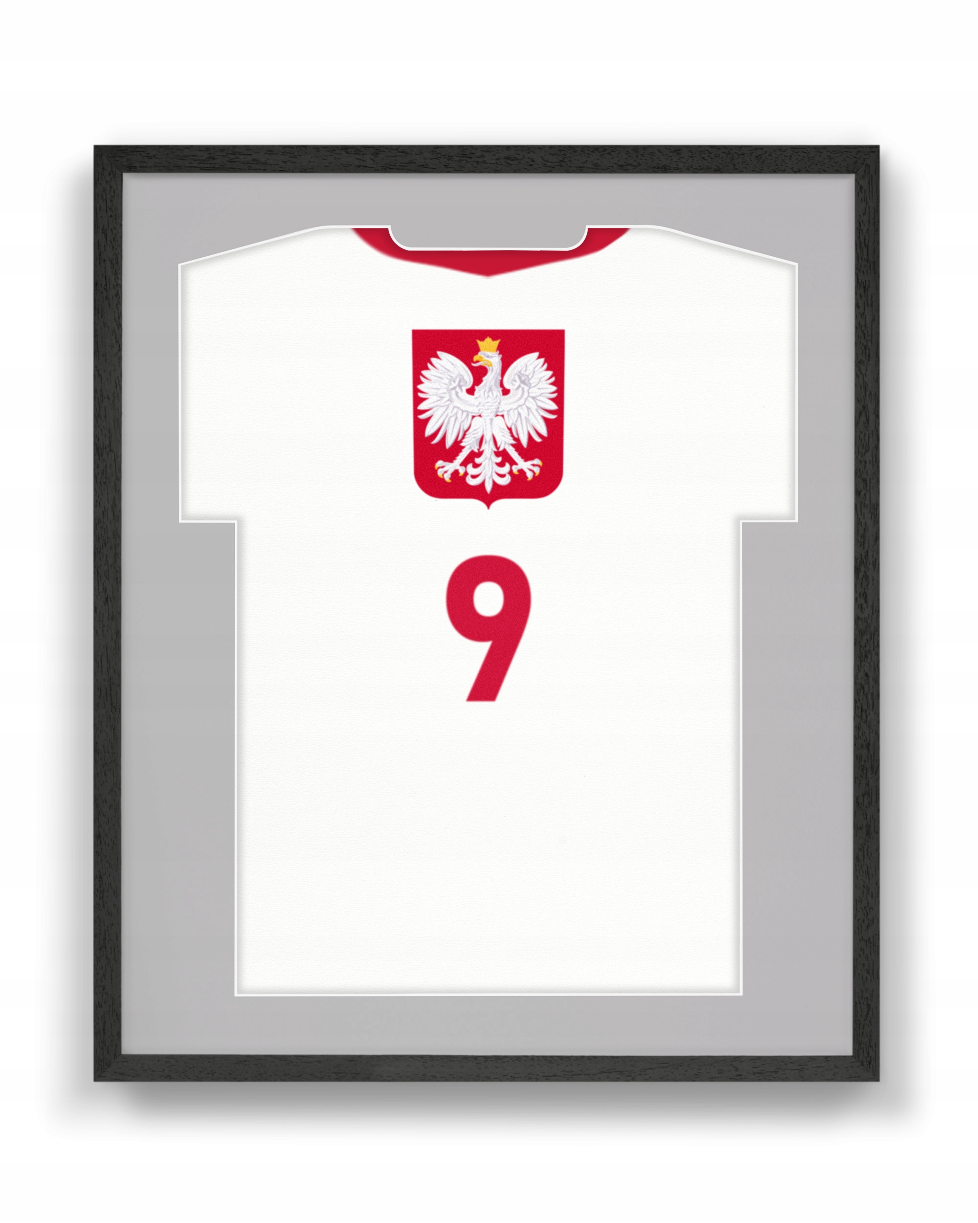 Rámeček Rám na sportovní tričko Fotografie Černý Dřevěný Antirám Fts Basic