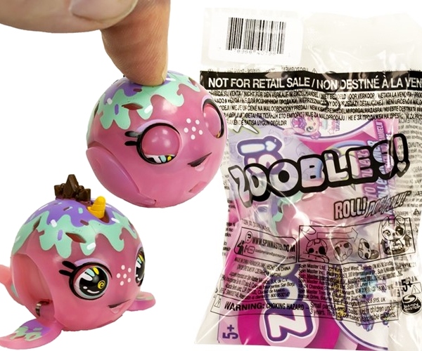 ZOOBLES TRANSFORMUJĄCA KULKA FIGURKA ZWIERZĄTKO Marka Spin Master