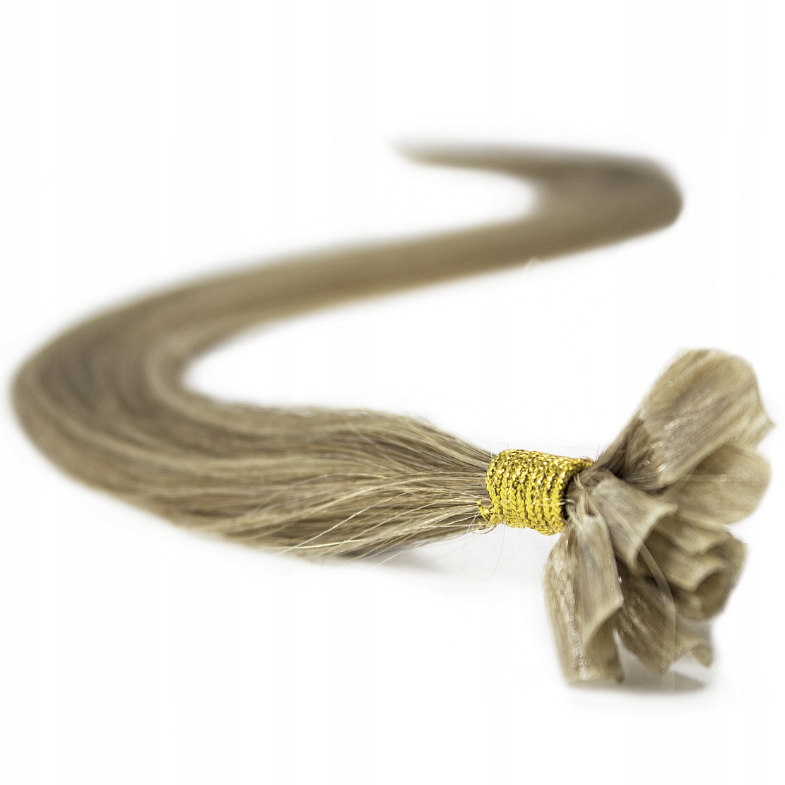 Vlasy Na Keratin Pramínek Přírodní Šupina Keratin 60 CM přírodní blond 12