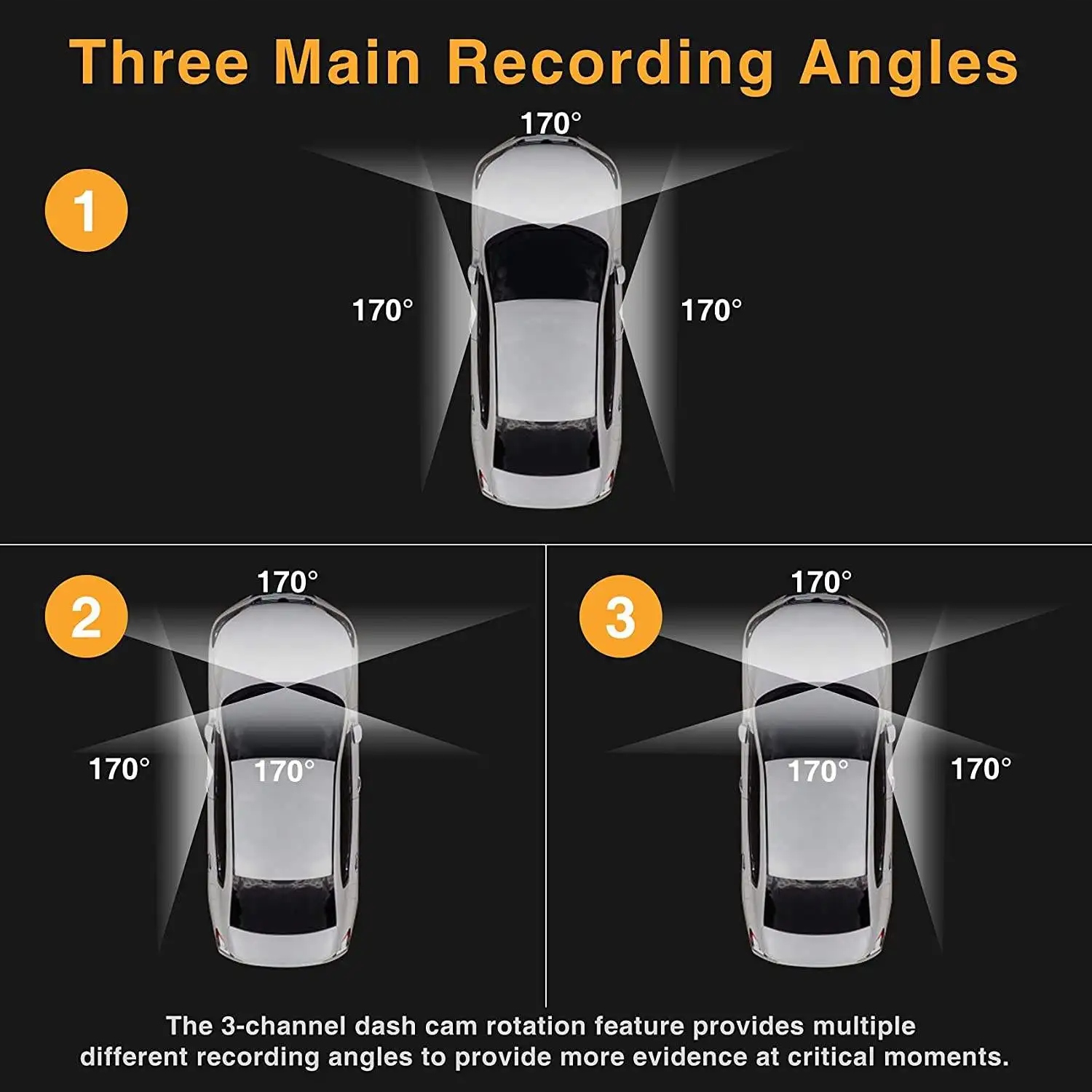 4 kamera 1080p 1080p 1080p wideorejestrator samochodowy Wifi EAN (GTIN) 7058879221289