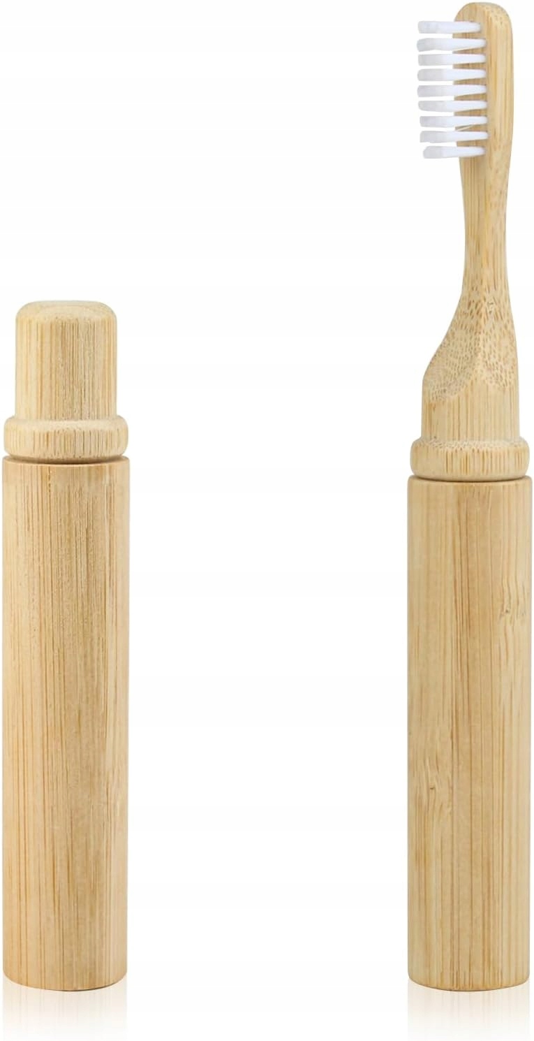 BAMBUSOWA SZCZOTECZKA DO ZĘBÓW PODRÓŻNA SKŁADANA