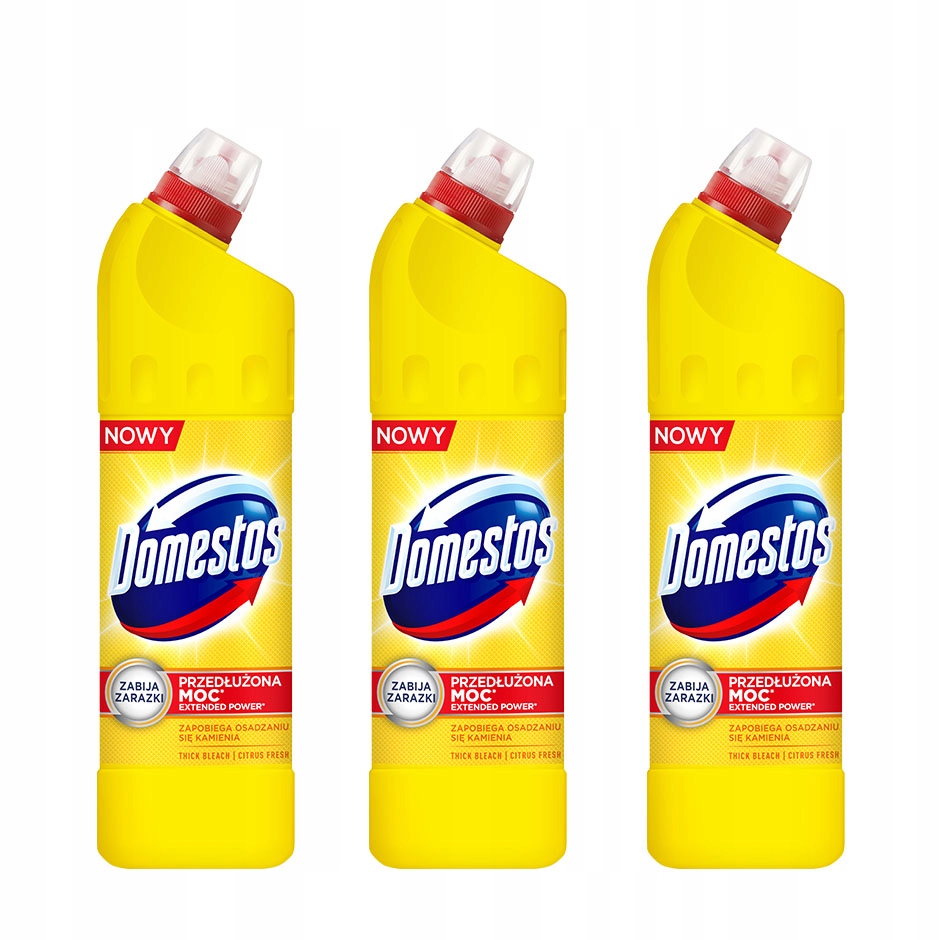 

Domestos płyn do czyszczenia toalet Citrus 3x750ml