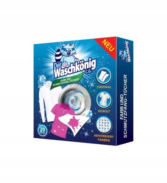 

Waschkonig chusteczki wyłapujące kolor 20 szt.