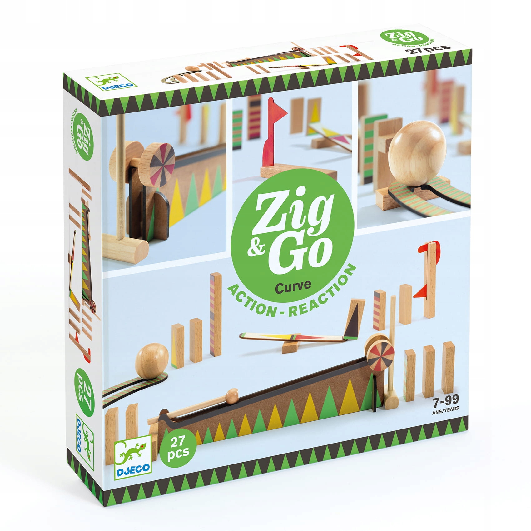 

Zestaw Zig & Go 27 elementów Djeco