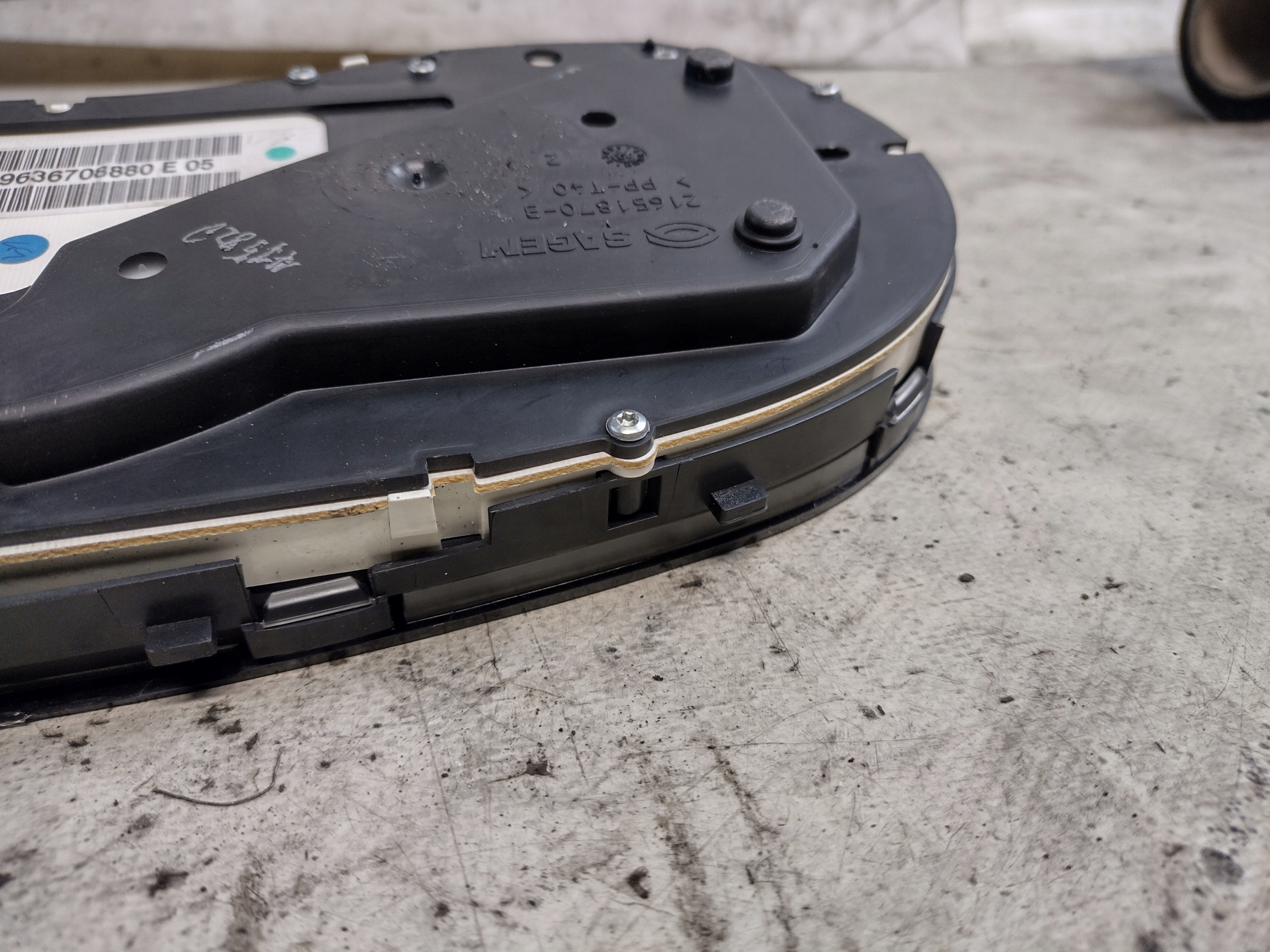 dials dials Peugeot 307 2,0HDI P9636708880E