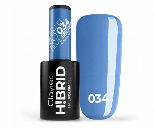 

Clavier Lakier hybrydowy H!brid Uv/led 5 ml 034