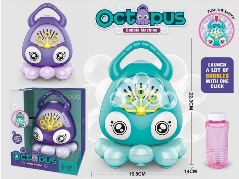 OŚMIORNICA GENERUJĄCA BAŃKI 150ML 4519