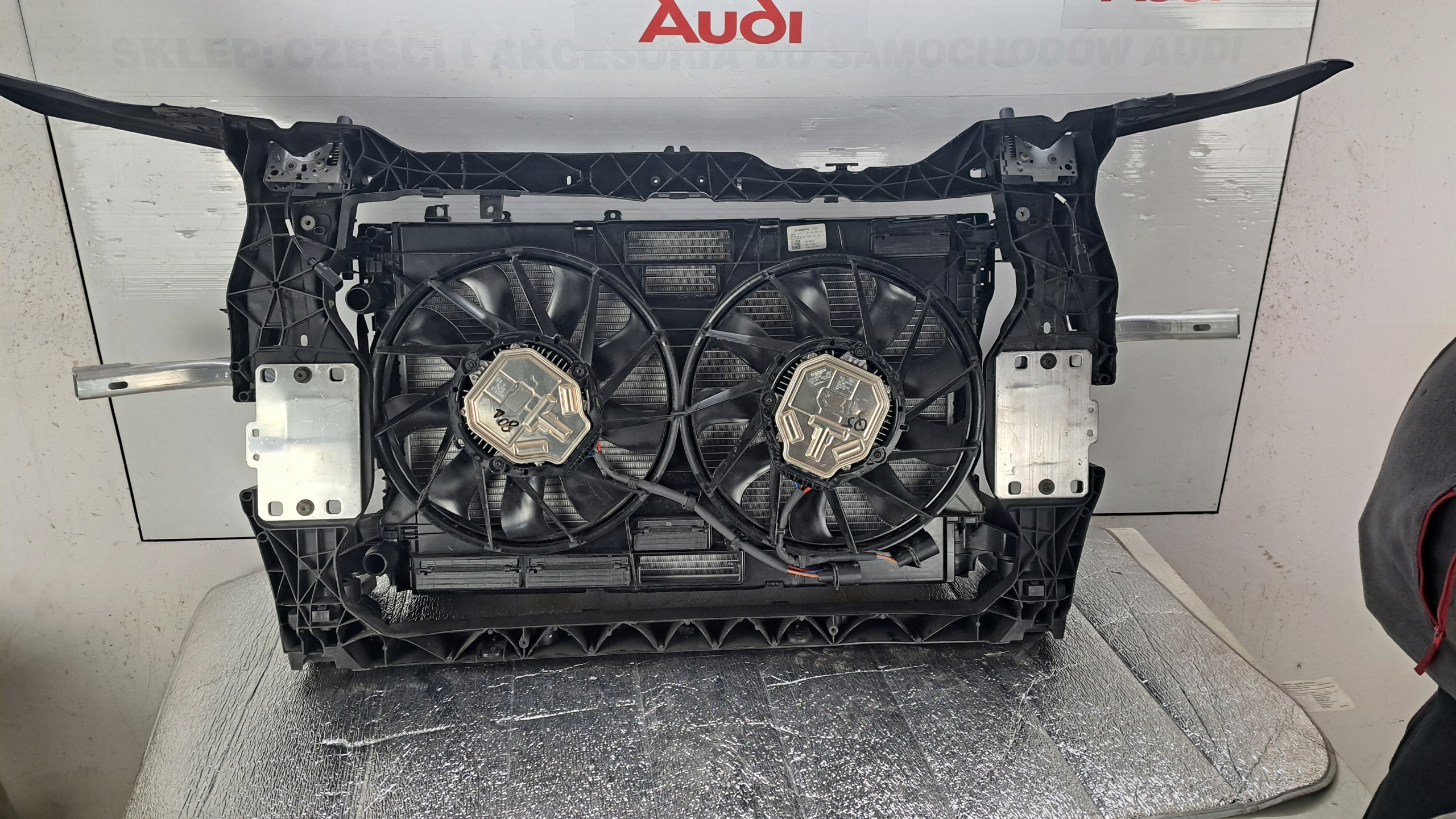 WZMOCNIENIE PAS AUDI Q5 FY 80A 2.0 TFSI TURBO BENZYNA ŻALUZJA 2017-2023 Producent części Audi OE