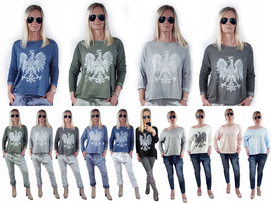 

Tu Kupisz Dekatyzowana Bluzka Z Orłem Orzeł Kolory