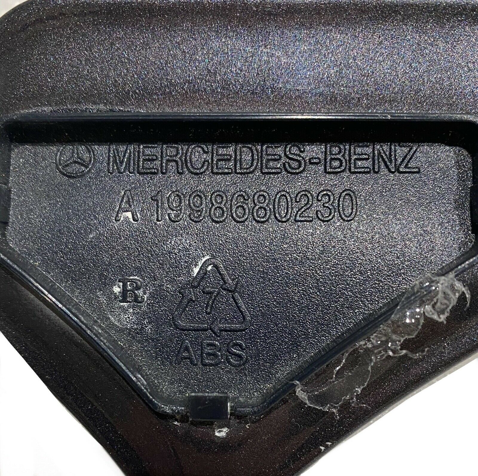 SLR MCLAREN BLENDE ABDECKUNG DER SPRITZDÜSE RECHTS A1998680230
