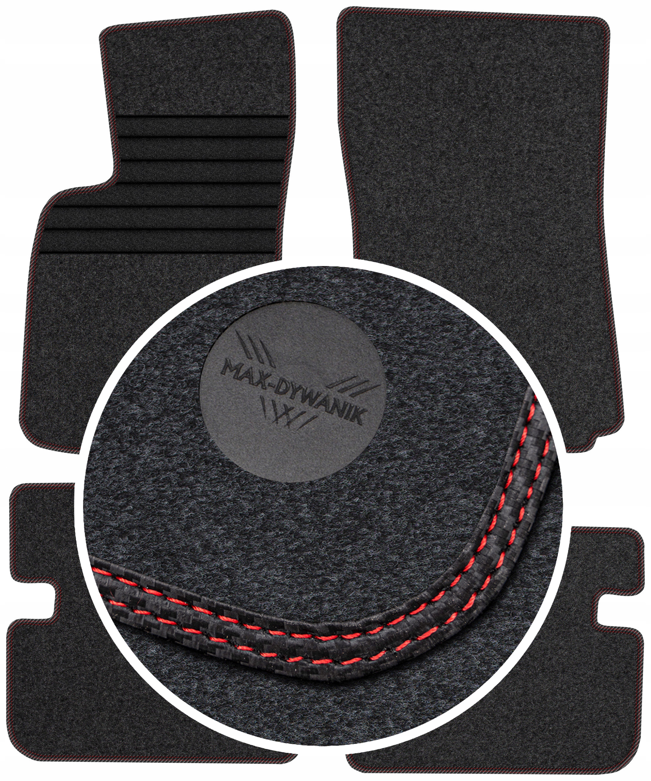 Daewoo Lanos 1998-2008 Velurové koberce do auta