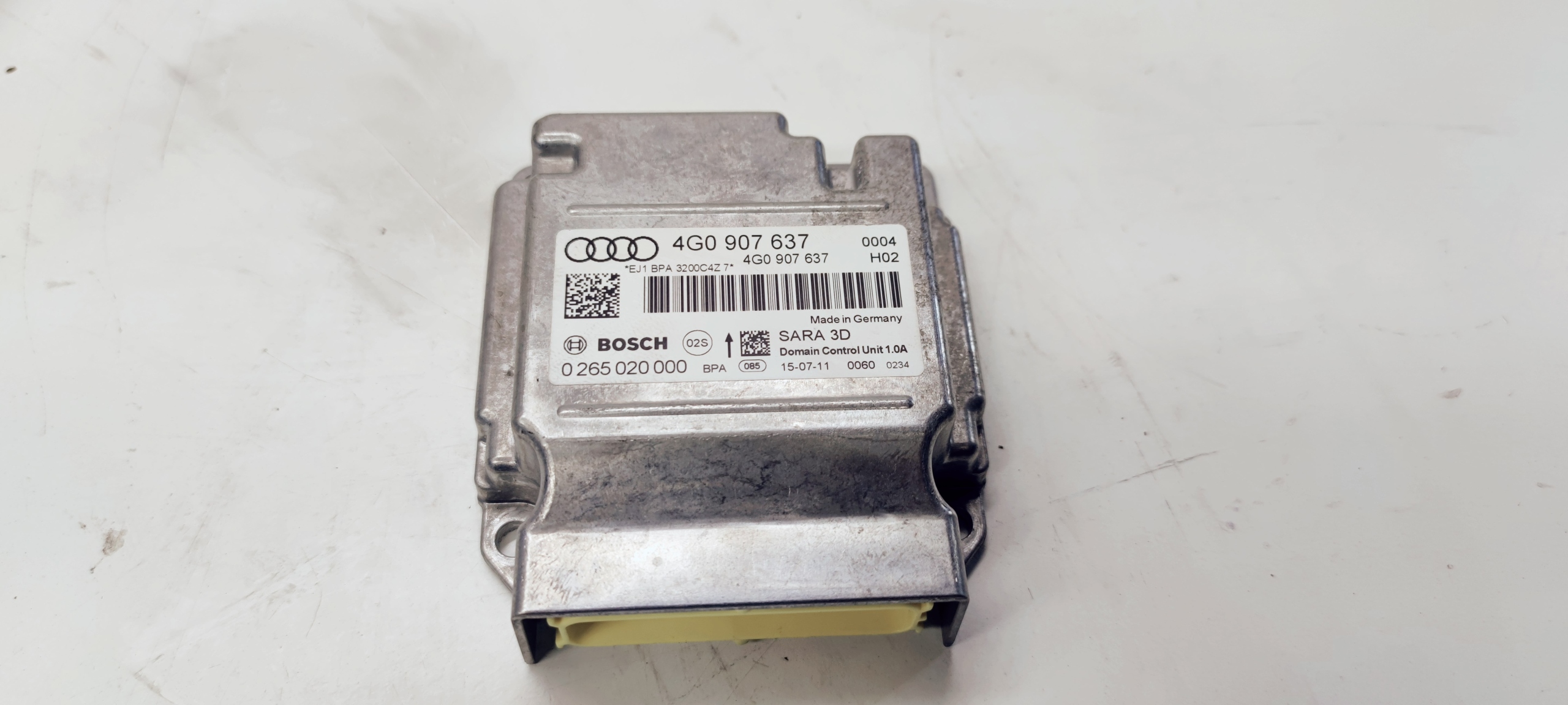 SENSOR PRZYSPIESZENIA AUDI A6 C7 A7 4G0907637