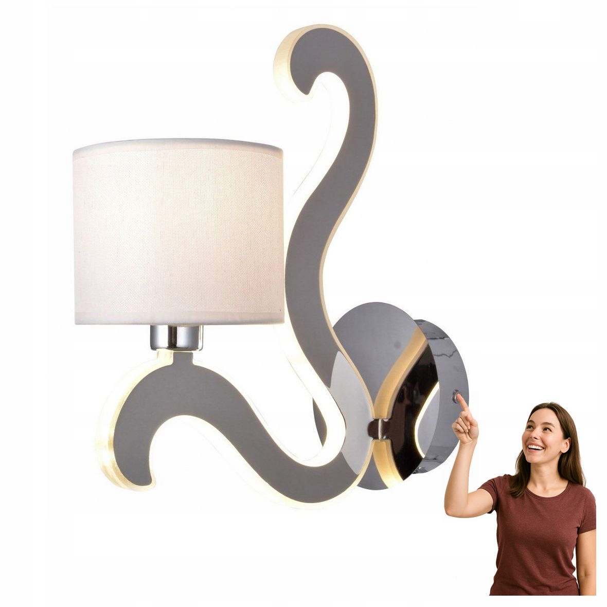 Nástenné svietidlo Ambrosia 1 21-33864 Candellux