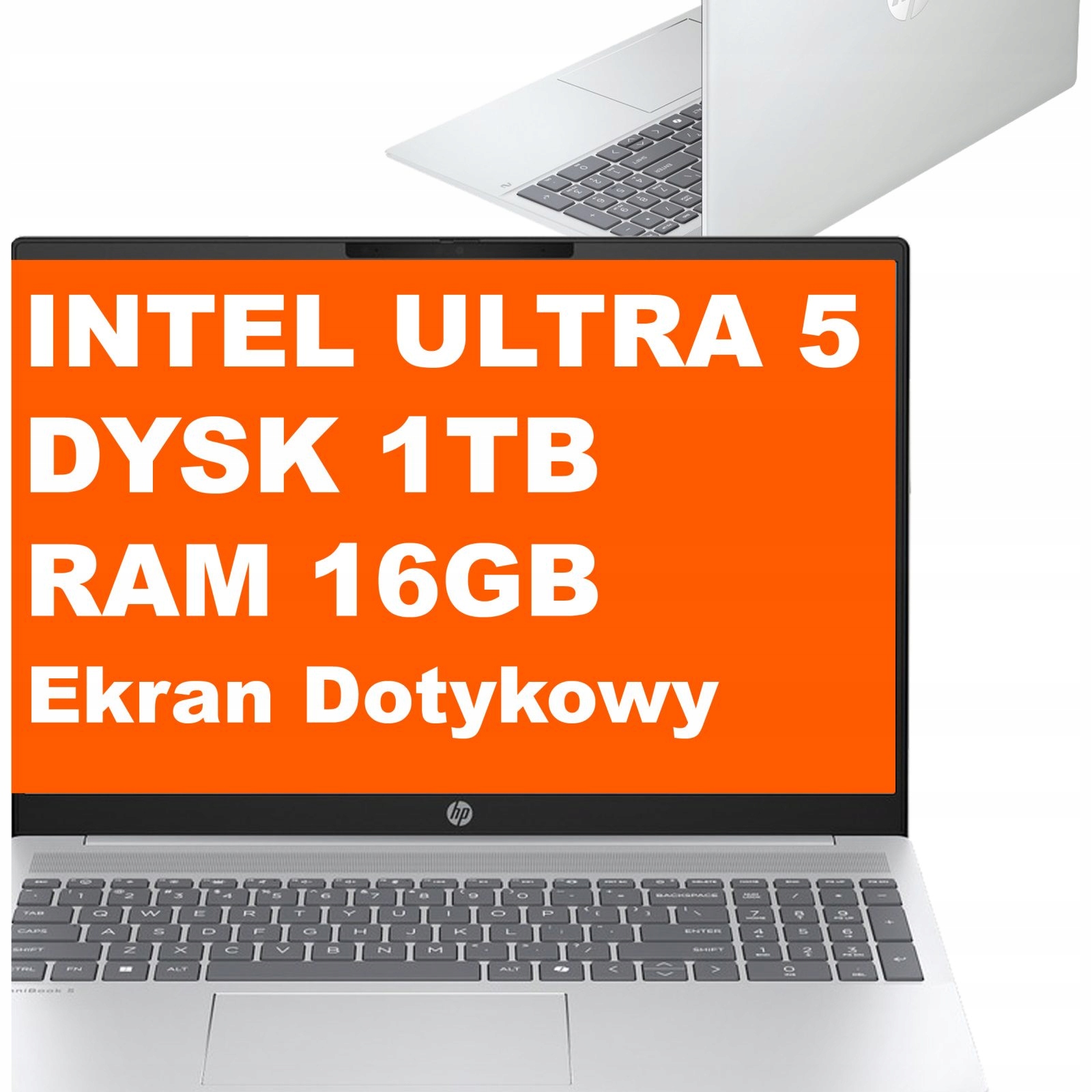 Laptop Hp OmniBook 5 16-af Ultra 5 16GB 1TB Intel Graphics 2k Win11 Srebrny