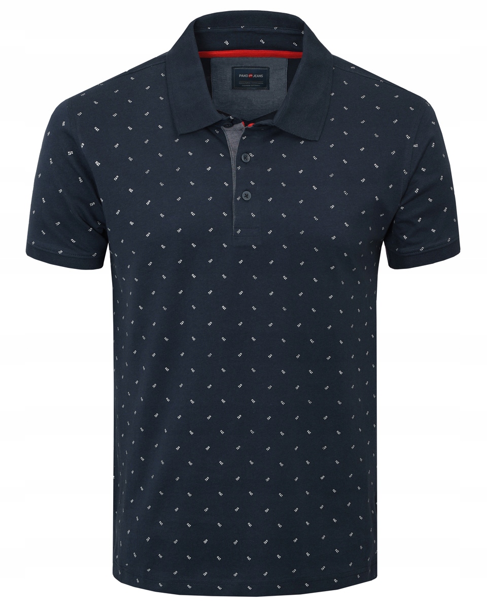 polokošile Pánské Tmavě Modré Hrubá Bavlna Elegantní K2 Pako Jeans