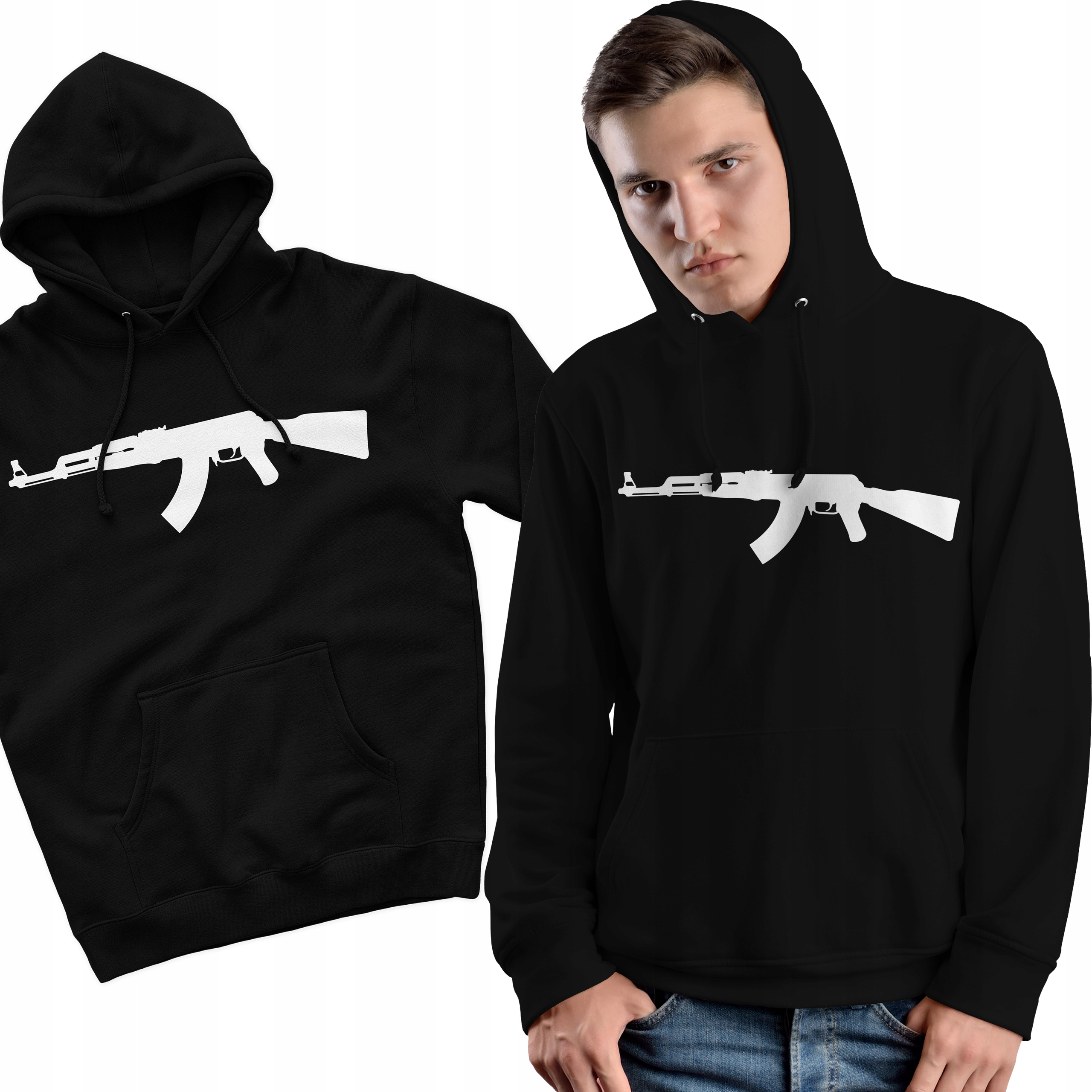 

Bluza Z Kapturem AK47 Kalashnikov Kałach roz M