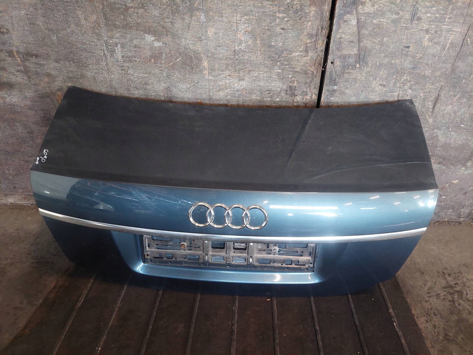 complete rear part AUDI A6 C6 LZ7R trunk door boot bumper rear part lights