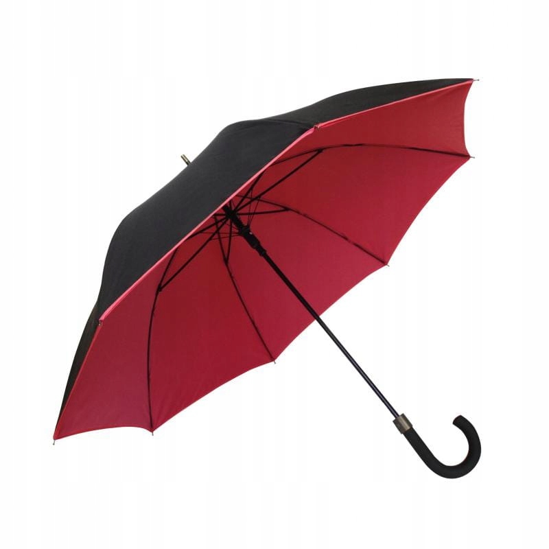 

Długi parasol podwójna tkanina, czerwony, Smati