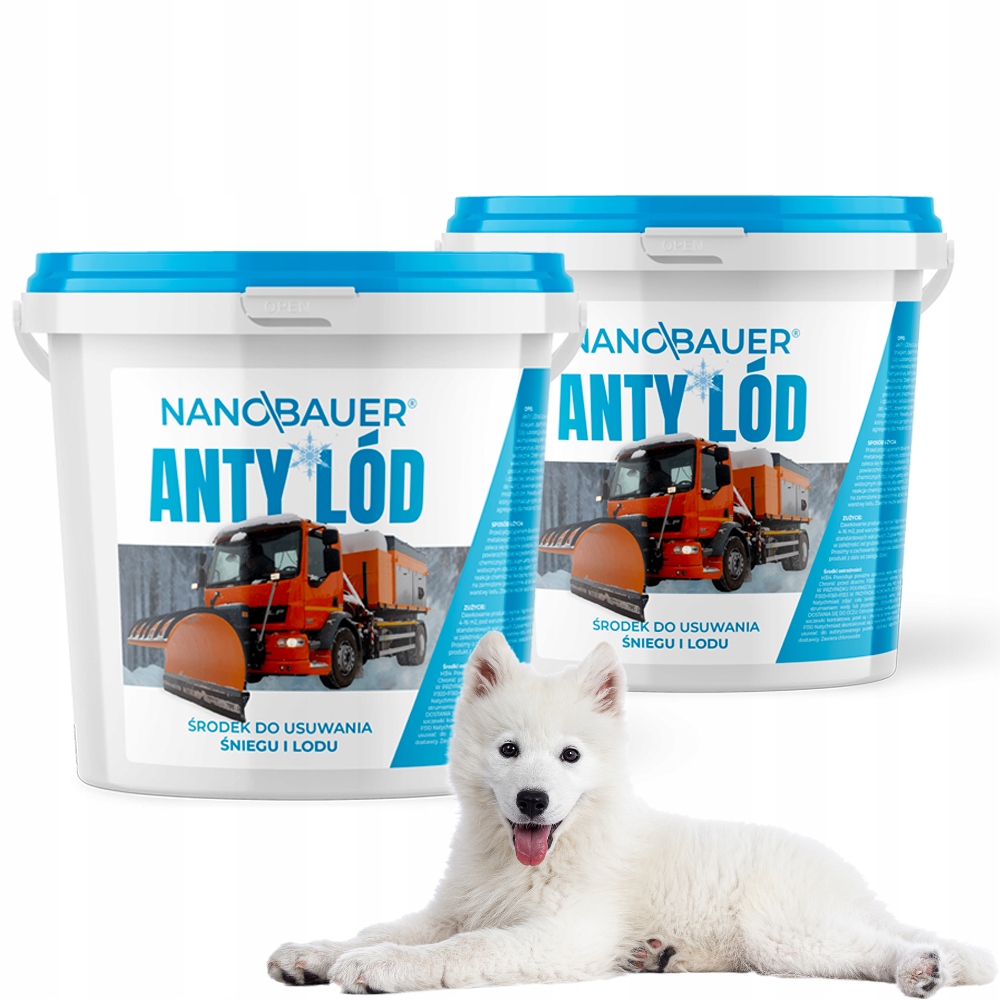 Nanobauer Anti-led 8 Kg Prostředek na odstraňování sněhu a ledu