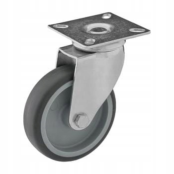 KOŁO TW.-GUMA 100mm SKRĘTNE SHARKNES SH-60204