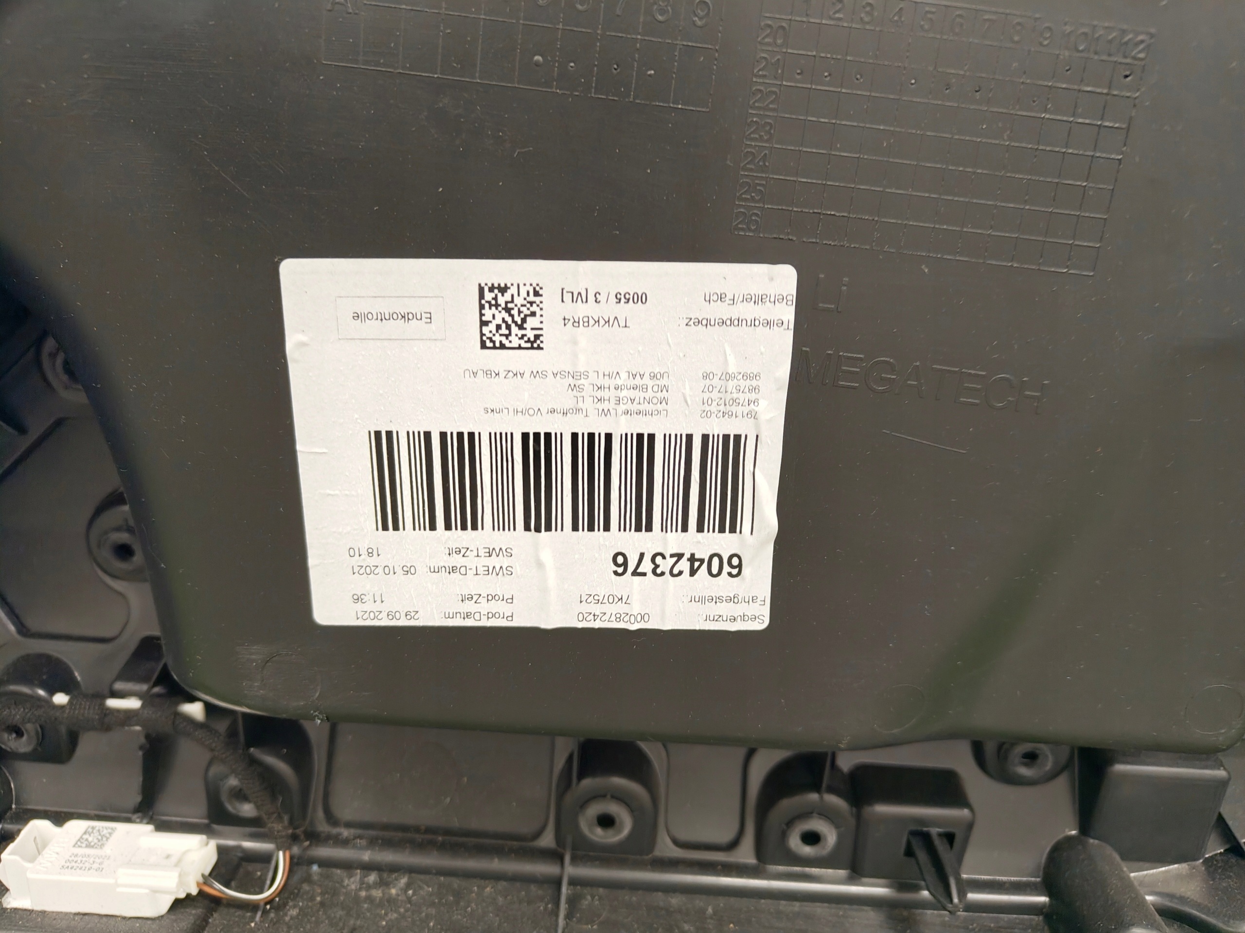 BMW 2 U06 side side upholstery door KOMPLET