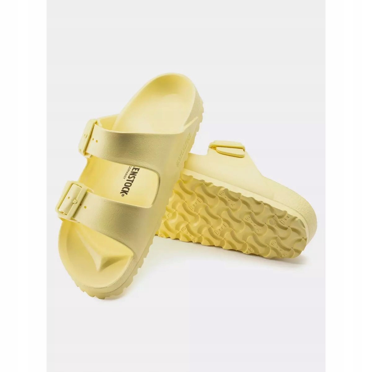 Birkenstock Arizona Eva nazouváky unisex, žluté, velikost 41