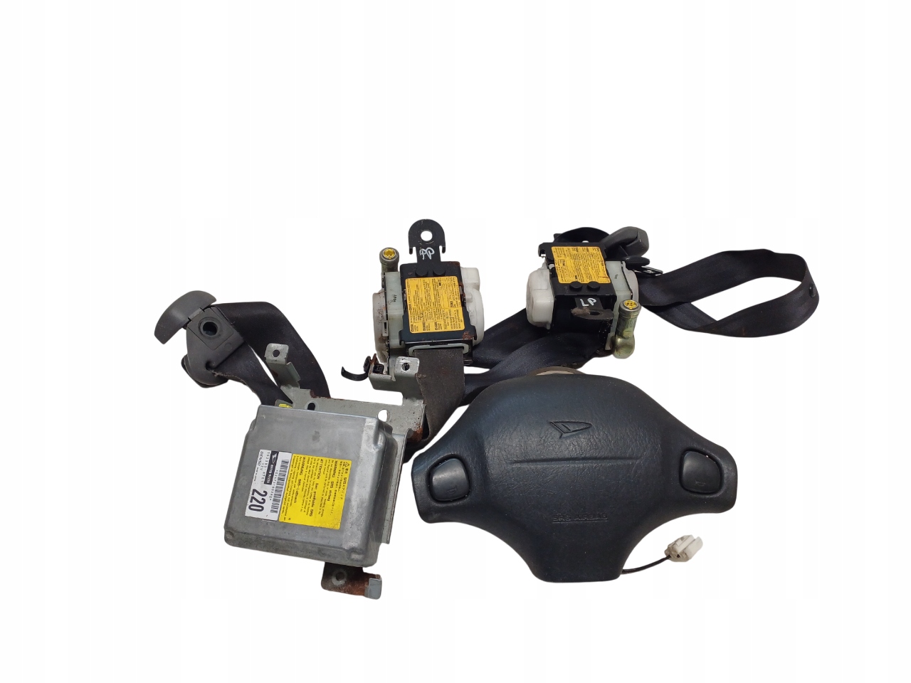 DAIHATSU CUORE L7 01- ZESTAW AIRBAG