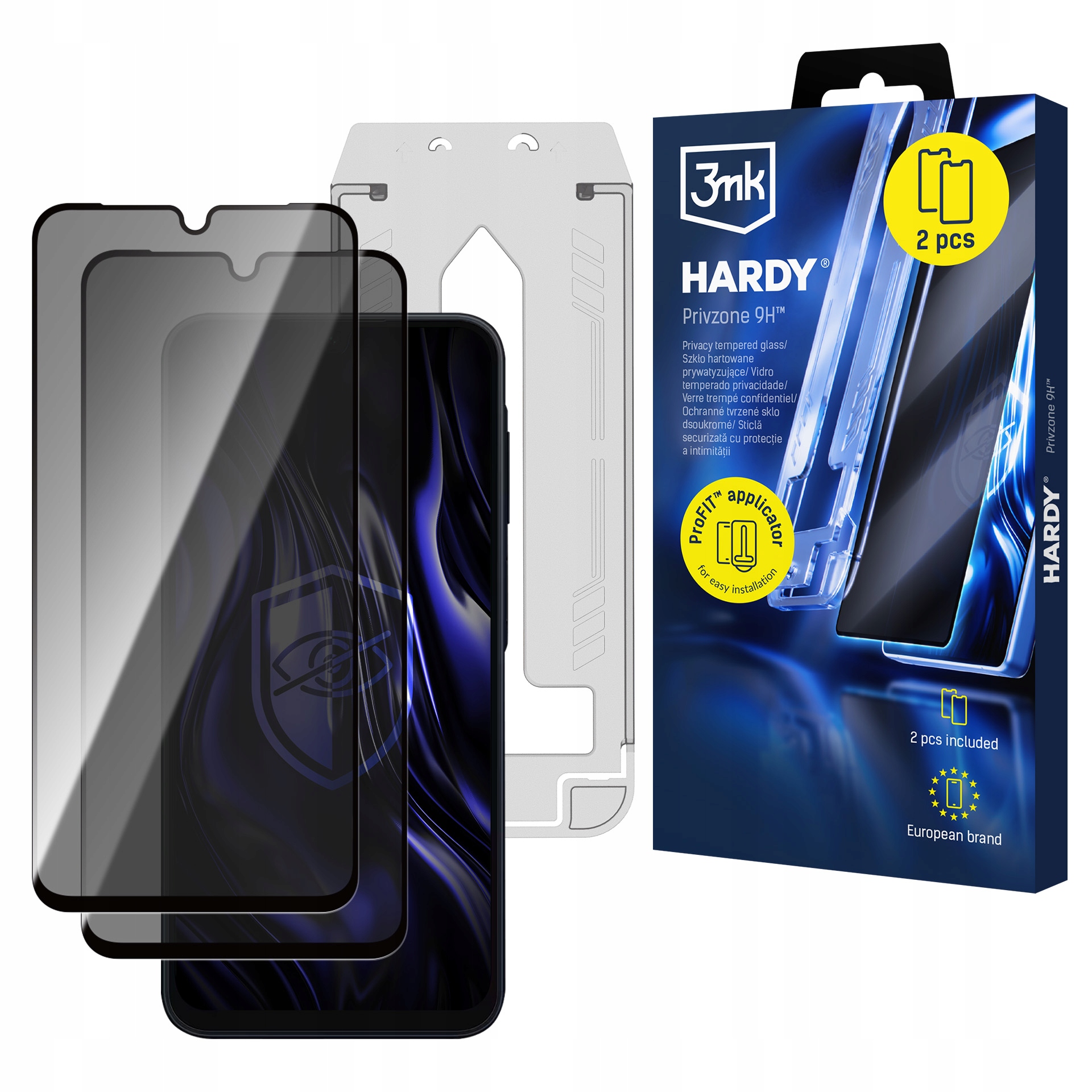 2x Szkło hartowane prywatyzujące 3mk Privzone 9H Samsung Galaxy A16/ A17 5G