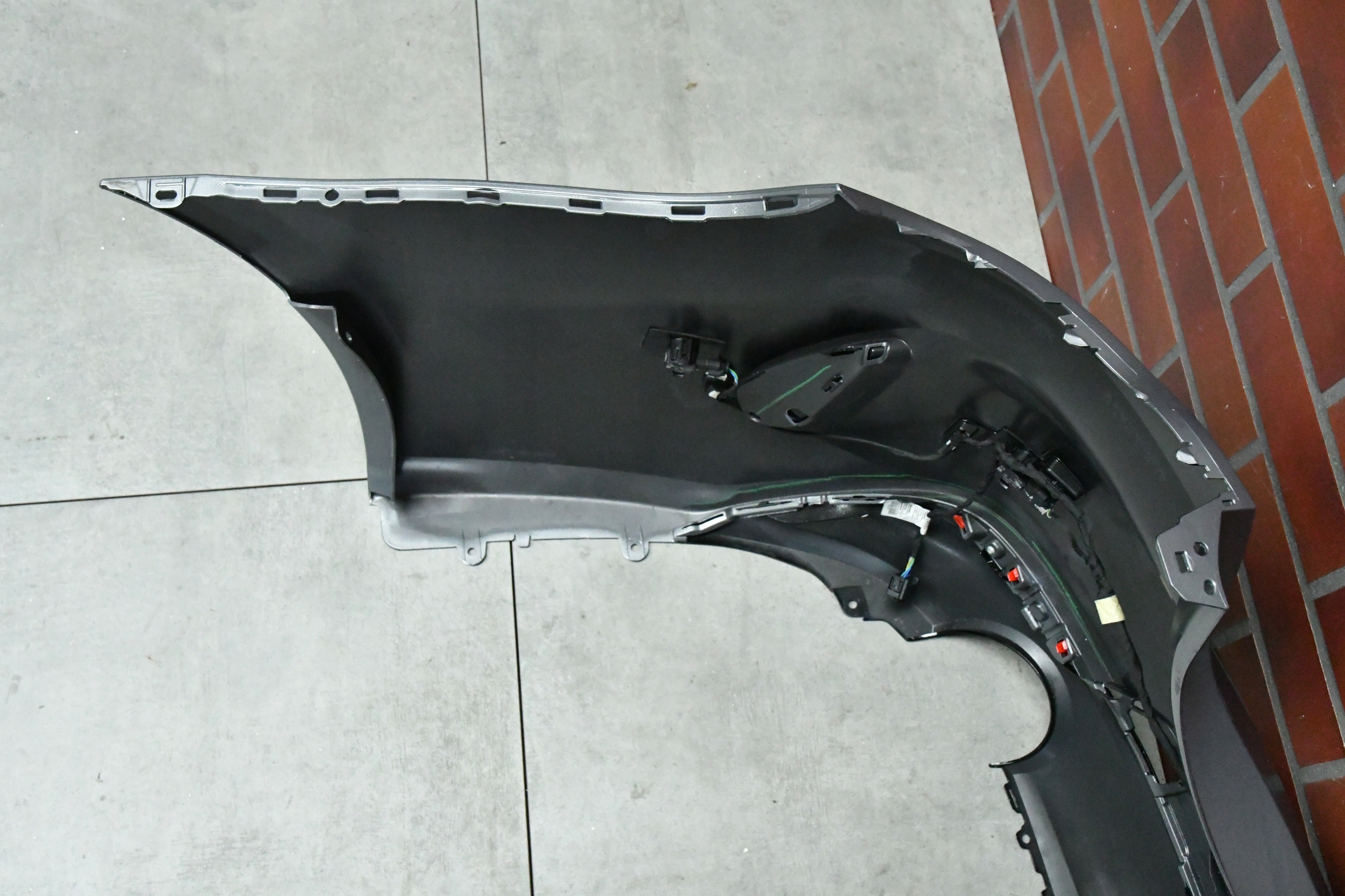 bumper rear part rear BMW 4 G22 G23 SKYSCRAPER GRAU
