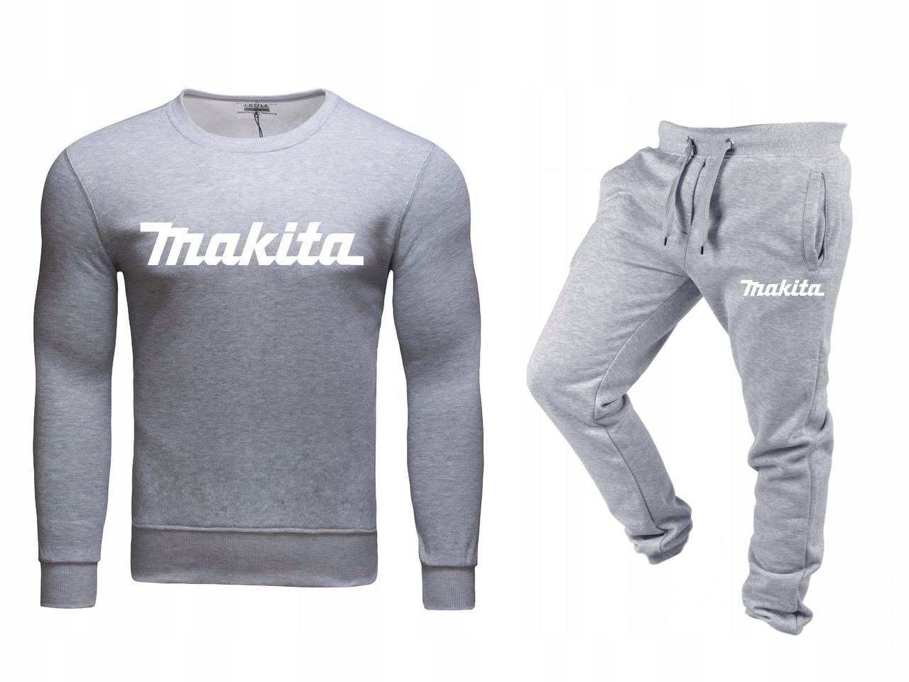 Tepláková Souprava Teplákovka Bez Kapuce Makita Šedá M