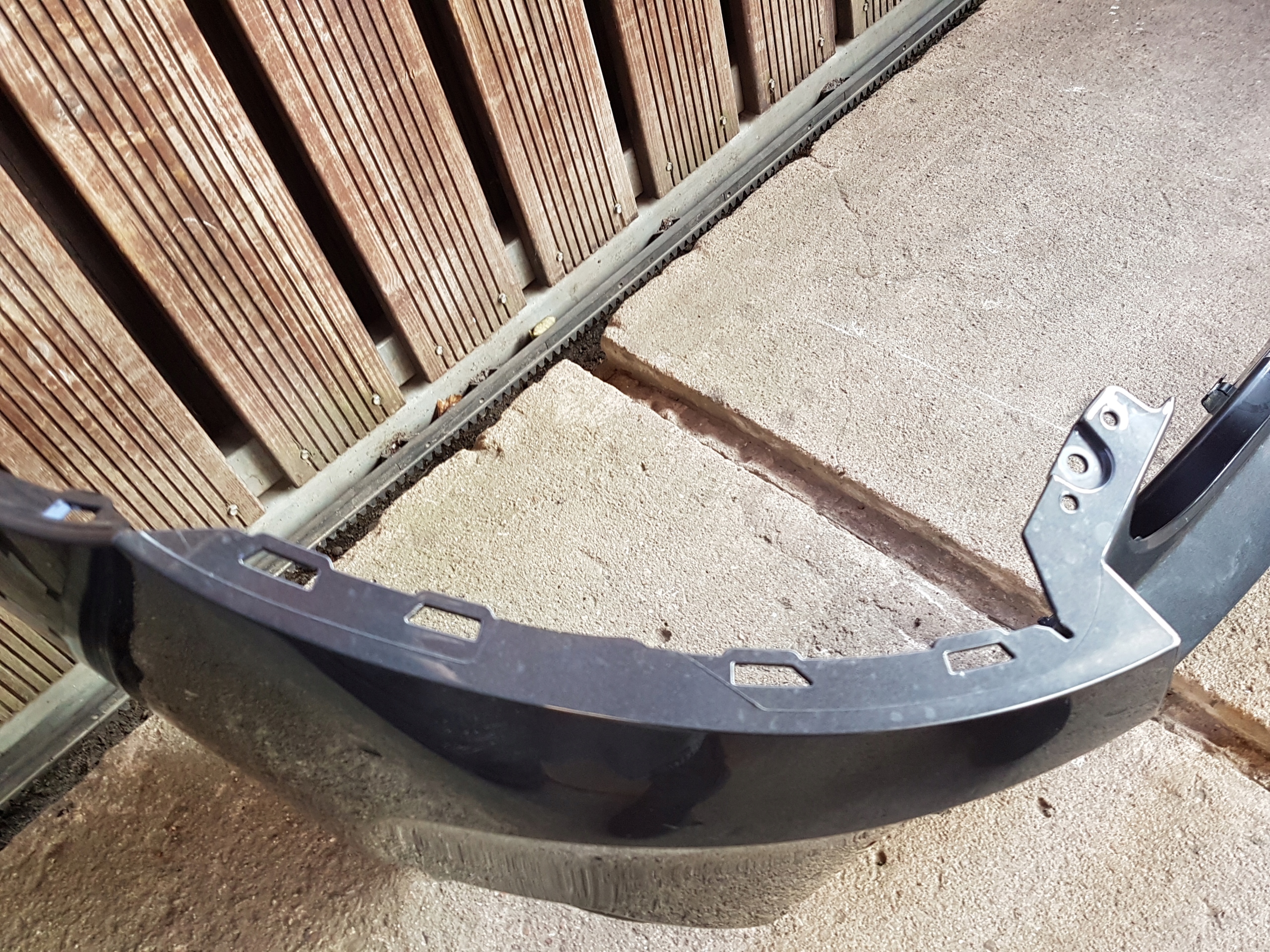 bumper rear BMW X4 G02 LCI m-packet