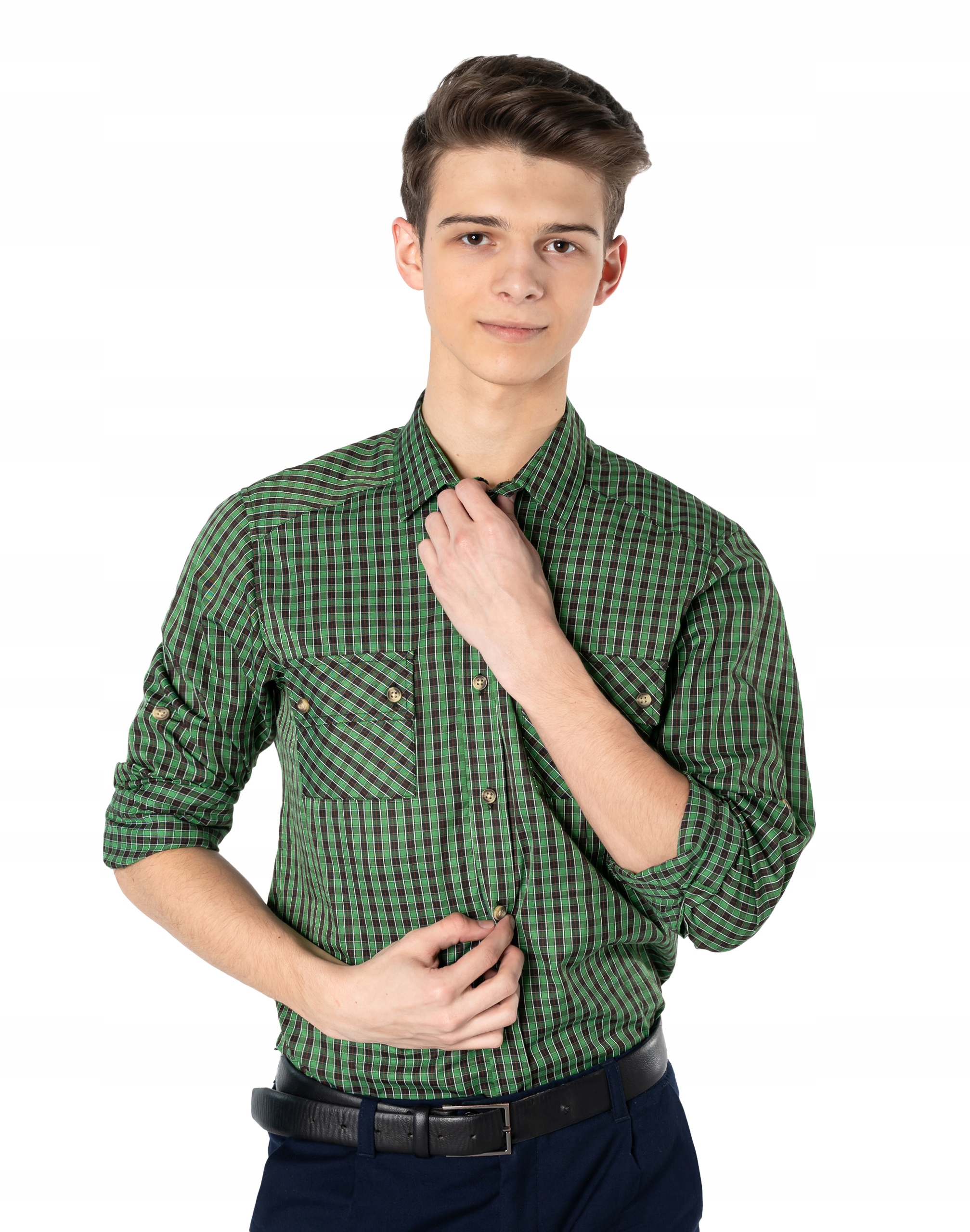 

Koszula Męska Bawełniana Długi Rękaw 6136-1 r XXL