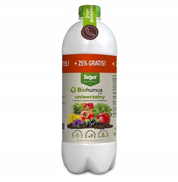 

Biohumus max 1l+0,25l nawóz uniwersalny
