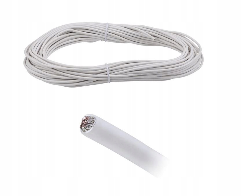 Paulmann Linka izolowana 20m 2,5mm2 - biały Marka Paulmann