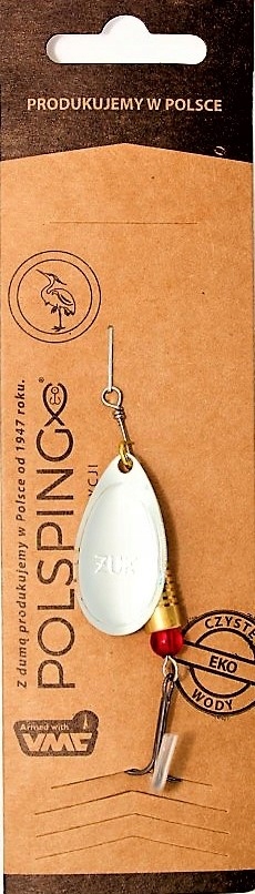 Obrotówka Polsping Żuk 9 g srebro