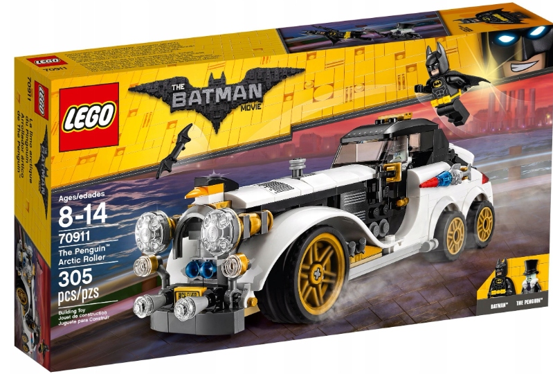 Lego The Lego Batman Movie Arktyczny wałek pingwina 70911